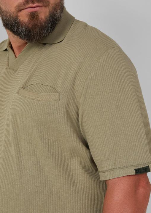 Immagine prodotto S.Oliver Polo-Shirt Poloshirt aus Leinenmix mit Brusttasche (4XL)