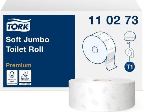 Productafbeelding Tork Toiletpapier Premium, Jumbo Rol (6 x)