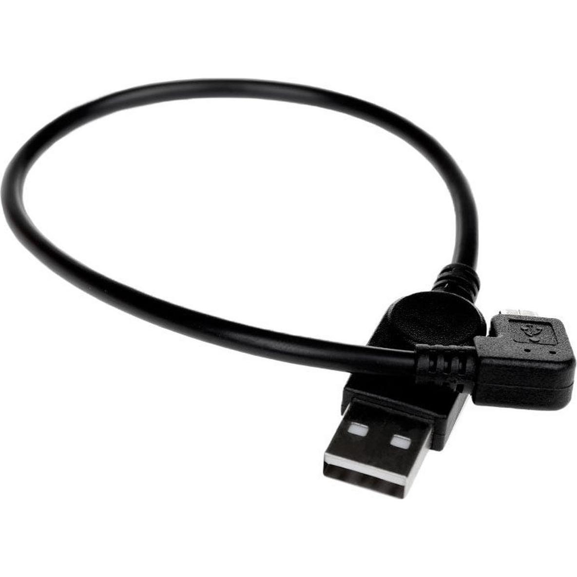 Caruba USB 2.0 A spina mini angolata (0.22 m, USB 2.0), Cavo USB