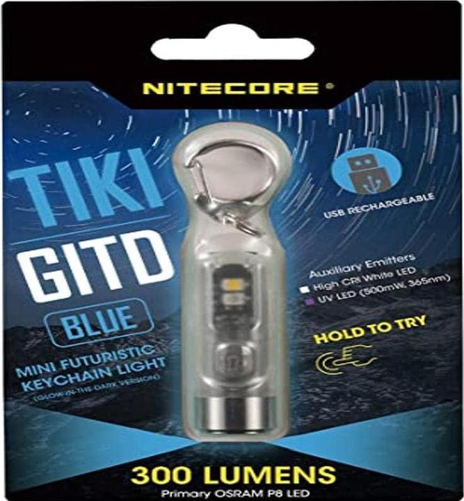 Produktbild Nitecore Tiki Gitd (5.50 cm, 300 lm)