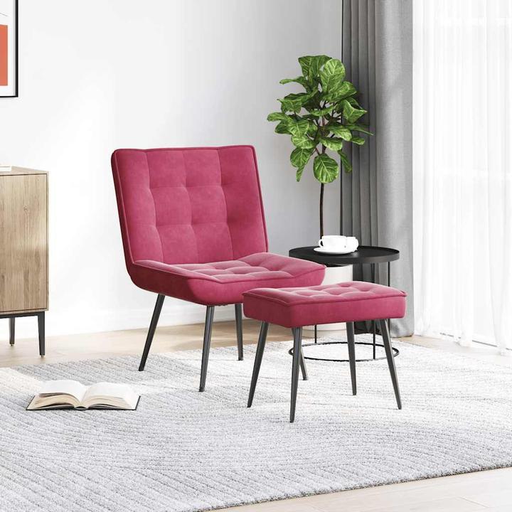 Produktbild vidaXL Relaxsessel mit Hocker