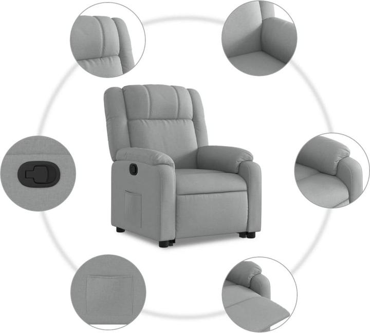 Image du produit vidaXL Relaxsessel mit Aufstehhilfe