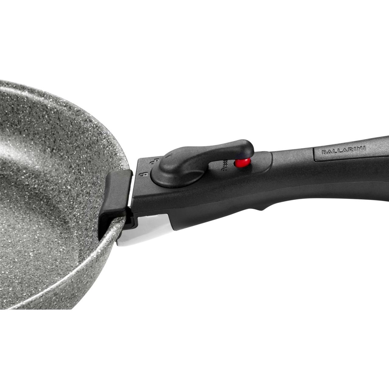 Thumbnail - Ballarini Torre Bratpfanne 28cm, Pfanne + Kochtopf, Grau