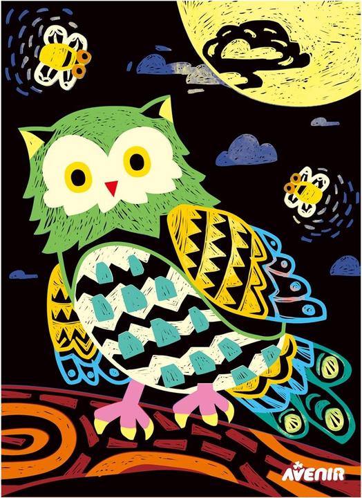 Actual product image Avenir AVE Scratch-4 Magic Birds