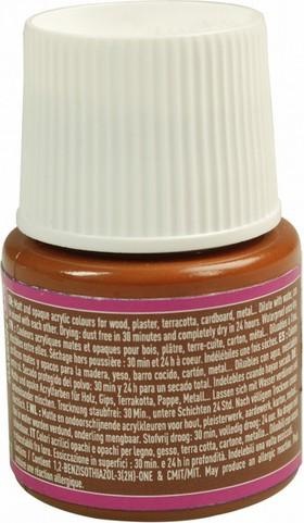 Produktbild Pebeo Deco Matte Acrylfarben (Braun, 45 ml)