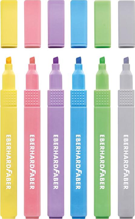 Immagine prodotto EberhardFaber Astuccio per evidenziatori 6 pezzi Slim Pastello (6x)