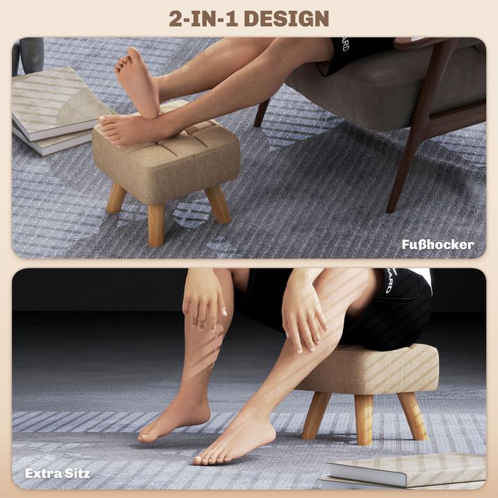 Produktbild Homcom Fusshocker