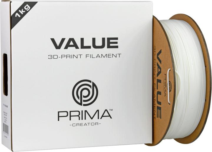 Immagine prodotto Prima Creator PrimaValue ABS -filamentti 3D -tulostimeen,, valkoinen (ABS, 1.75 mm, 1000 g, Bianco)