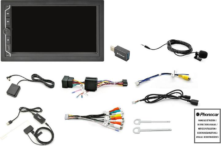 Image du produit Phonocar Mediastation (Apple Carplay, Voiture Android)