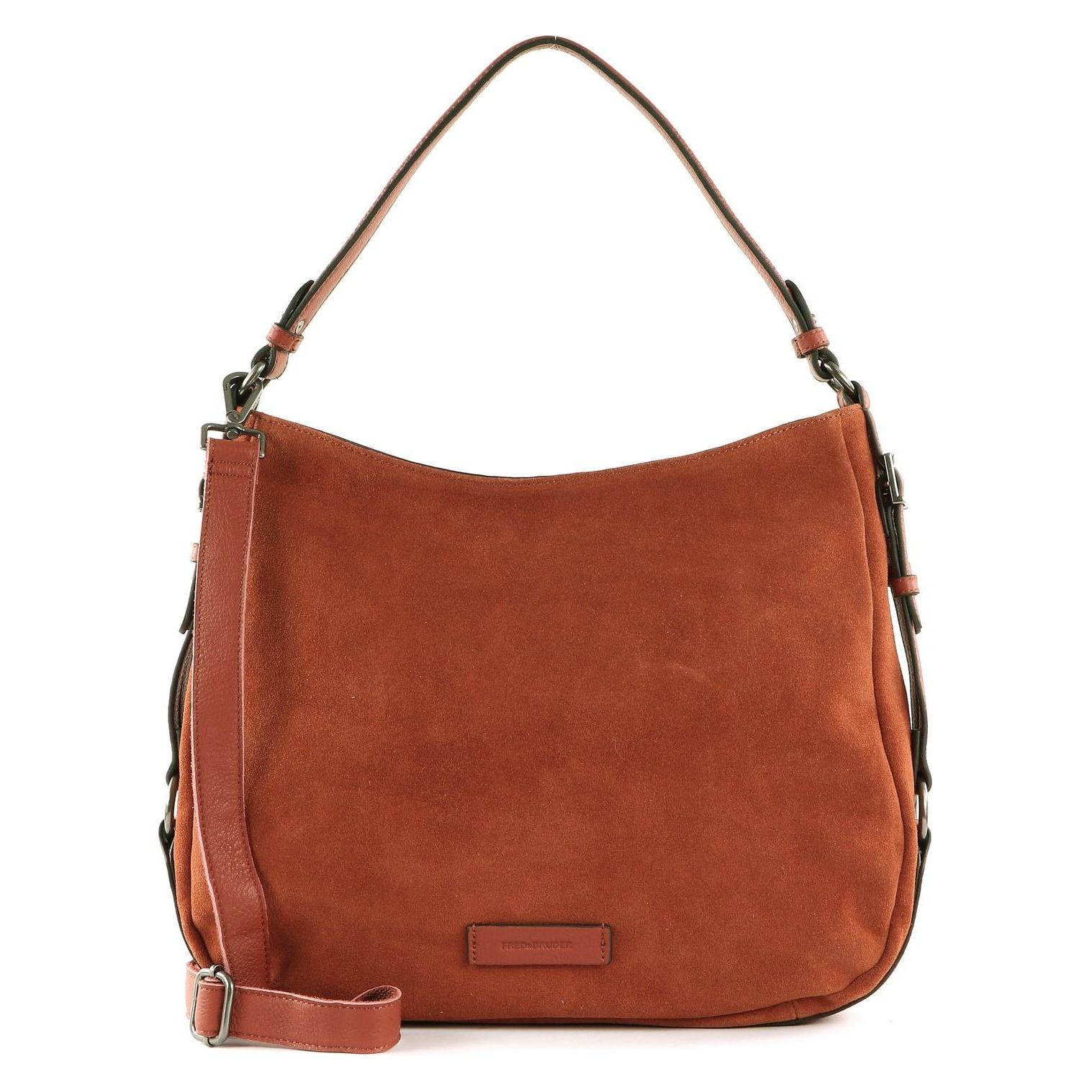 FredsBruder, Damen, Handtasche, Sylvin Hobo, Rot