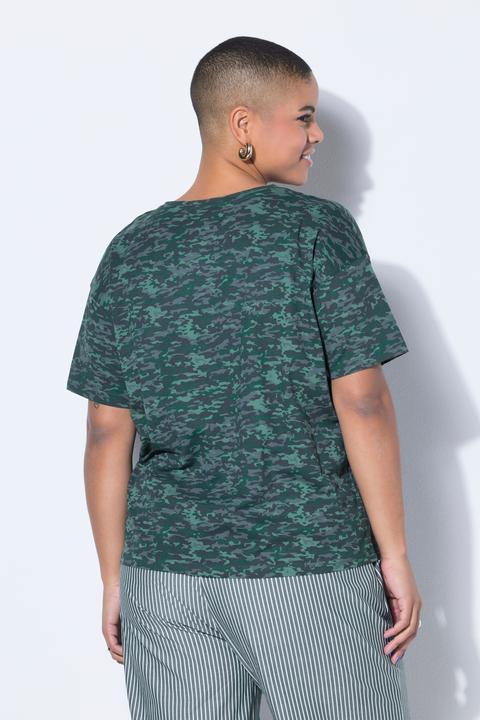 Produktbild Studio Untold T-Shirt, oversized, Camouflage (54)