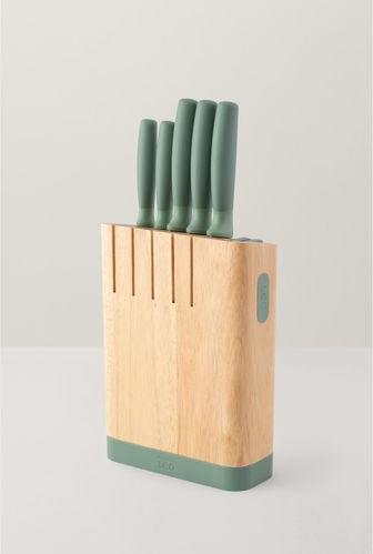 Produktbild BergHoff Messerblock-Set mit Messer Leo Forest 6-teilig