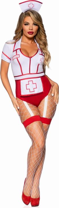 Actual product image Leg Avenue Sexy nurse costume red/white S (S)