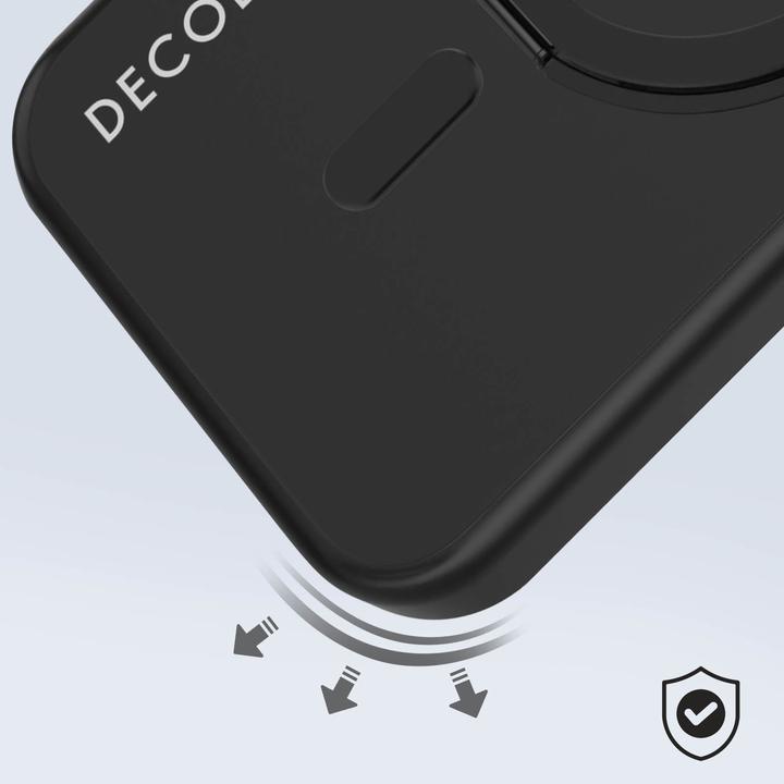 Produktbild Decoded Recycled Plastic Loop Stand Backcover iPhone 15 Plus Black (Apple iPhone 15 Plus)