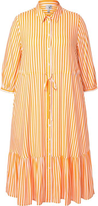 Produktbild Ulla Popken Hemdblusenkleid, Streifen, Hemdkragen, 3/4-Arm (50, 52)