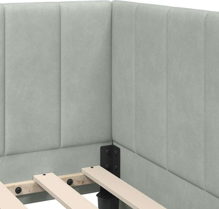 Image du produit vidaXL Eckbettgestell (80 x 200 cm)