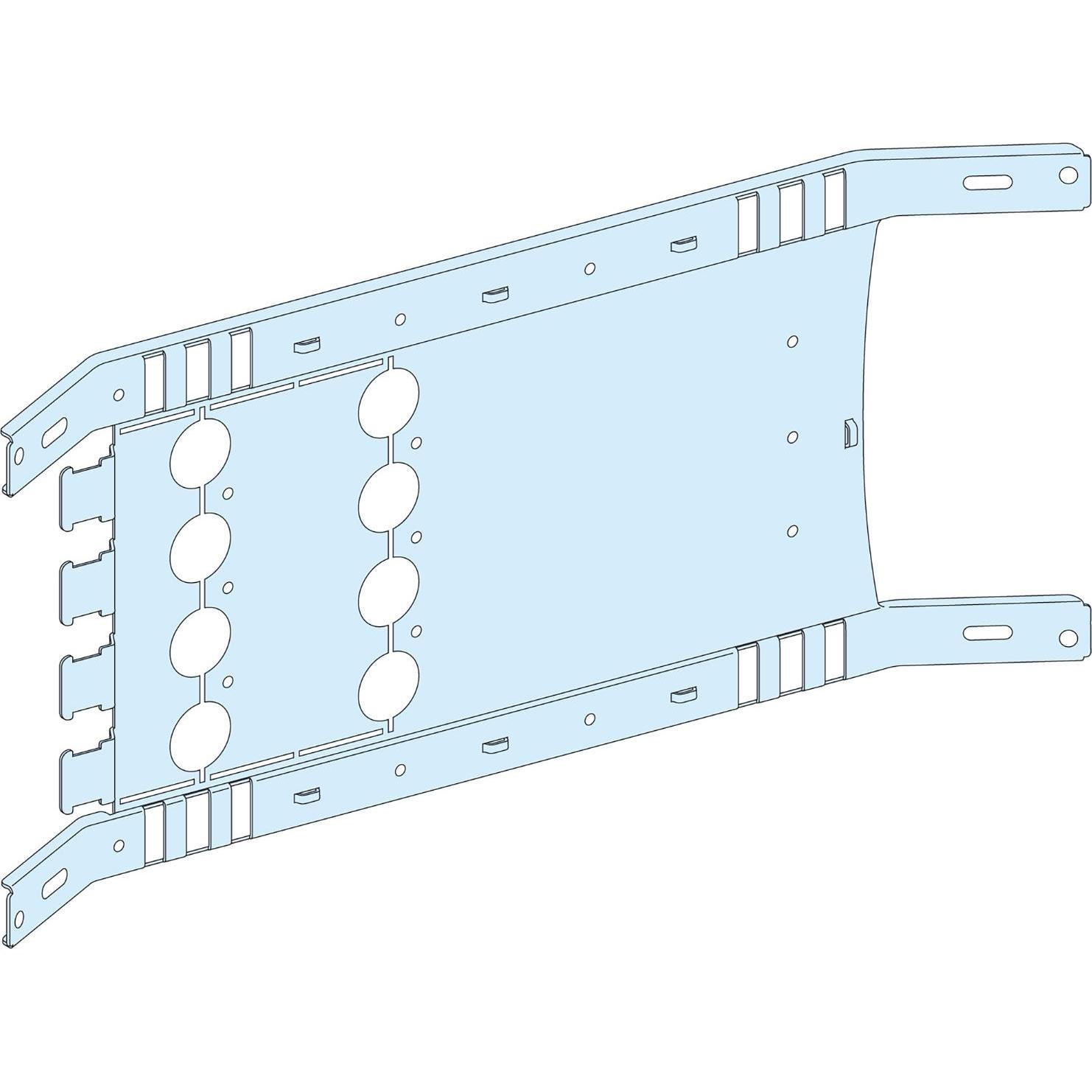 Schneider Electric, Verteilerschrank Zubehör, Schneider PrismaSeT-PMontage- LVS03452platte ComPacT INS-INV/NSX400-630