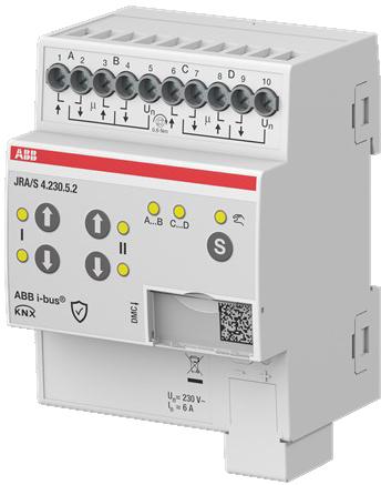 ABB TUB Thomas&Betts Striebel JRA/S4.230.5.2 Jal.Akt.,4f,Fahr,Man. (Shutter actuator)