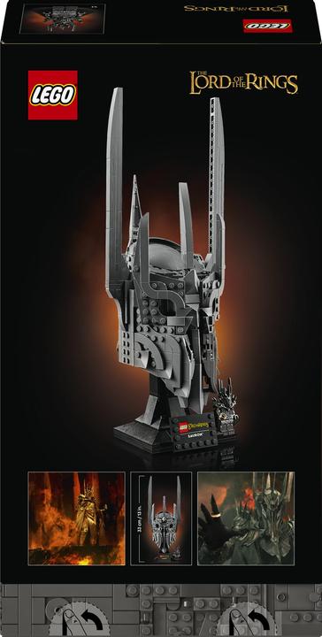 Image du produit LEGO Le Seigneur des Anneaux : le casque de Sauron (11373, LEGO Icons)