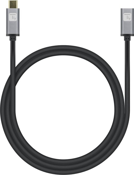 Image du produit Techly USB 3.2 Gen 2 USB-C M/F E-Mark (1 m, USB 3.2 Gen 2)