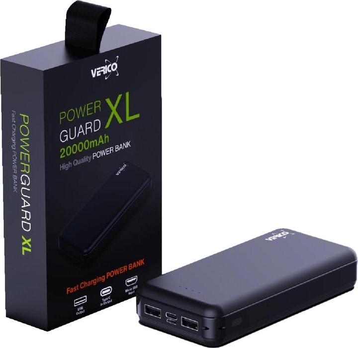 Actual product image Verico Power Guard XL (20000 mAh, 12 W, 74 Wh)