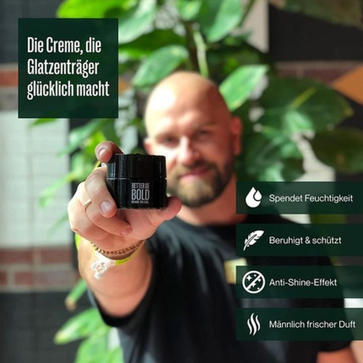 Produktbild Better be bold Glatzencrème (50 ml, Tagescreme)