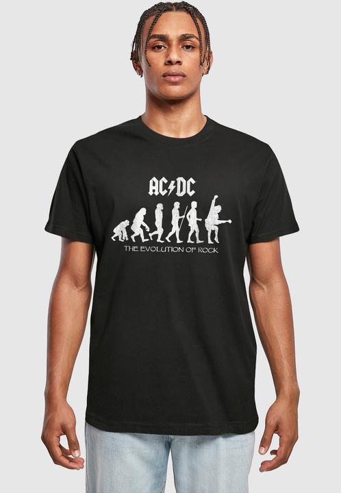Produktbild Merchcode ACDC - Evolution Of Rock T-Shirt - 165705 (M)