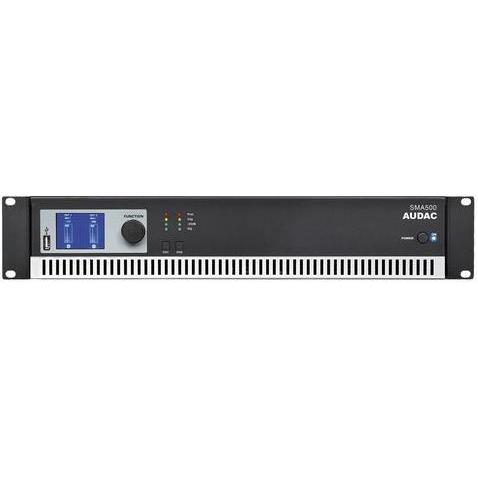 Audac Sma500 (Endstufe), Stereoverstärker, Schwarz