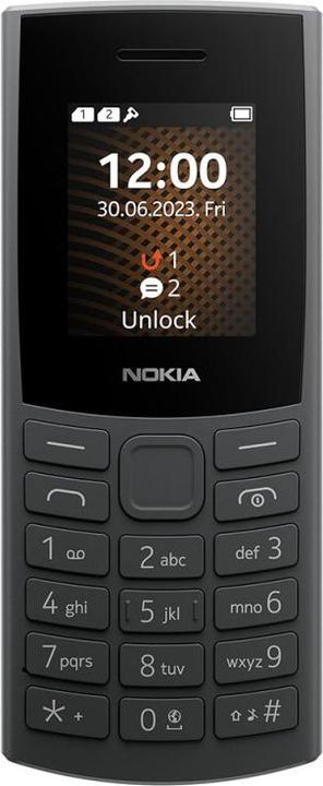 Nokia Téléphone komórkowy 105 (2019) Dual SIM Czarny (1.80", 4G)