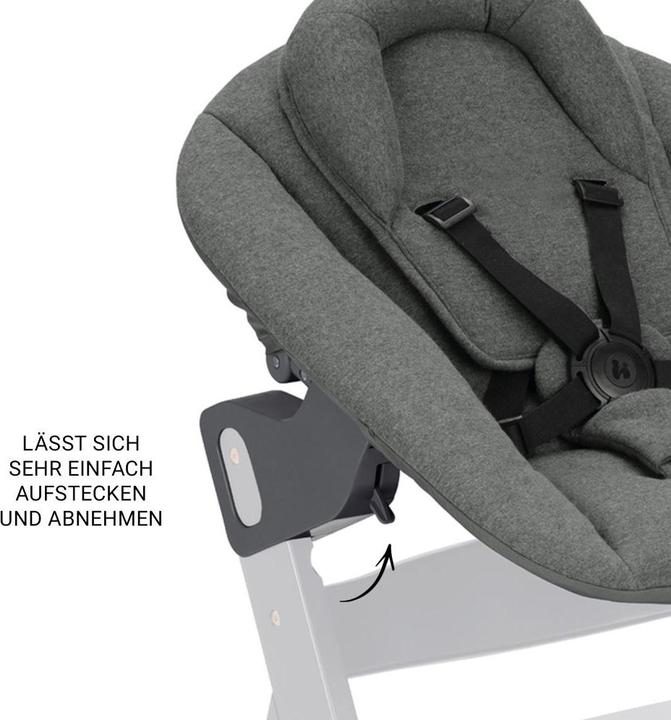 Produktbild Hauck Hochstühle Beta Plus White 5-tlg. Newborn Set - Hochstuhl + 2in1 (Hochstuhl)