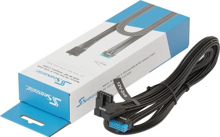 Produktbild Seasonic SS-16P-90°-12V-2x6-600
