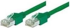 Image du produit Tecline Câble patch S/UTP, Cat 5e, vert, 0,3 m PVC, très flexible, avec câble Dätwyler et connecteurs (S/UTP, CAT5e, 0.30 m)
