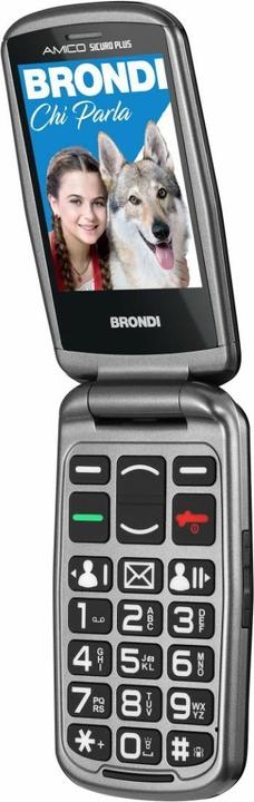 Actual product image Brondi Amico Sicuro Plus 2.8' Dual Sim (2.80", 1.30 Mpx)