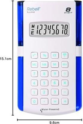 Image du produit Rebell ECO610 - Calculatrice alimentée en eau