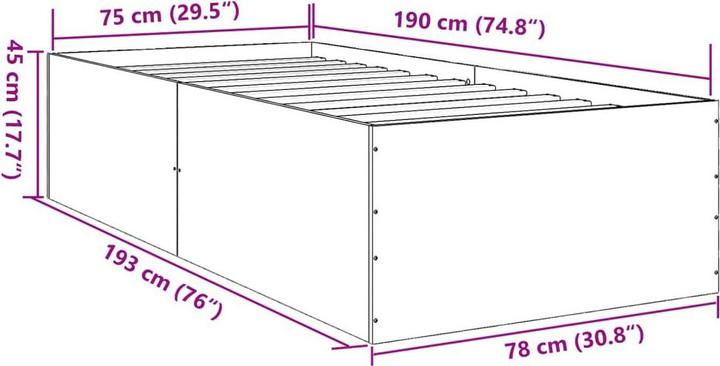 Actual product image vidaXL Kees (75 x 190 cm)