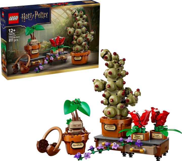 Produktbild LEGO Hogwarts Harry Potter Laufende Pflanzen (76474, LEGO Harry Potter)