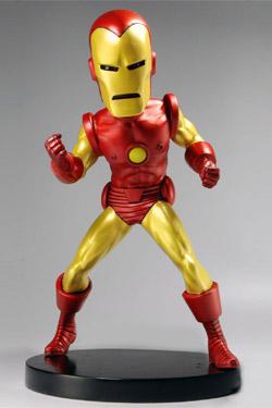 Actual product image Neca Marvel Classic Extreme Head Knocker bobblehead figure Iron Ma