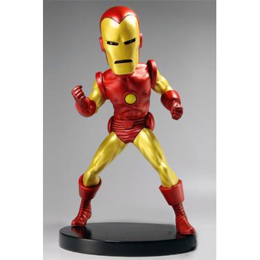 Thumbnail - Neca Marvel Classic Extreme Head Knocker Wackelkopf-Figur Iron Ma