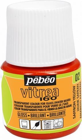 Image du produit Pebeo Vitrea 160 Brillant Jaune Safran (Jaune safran, 45 ml)