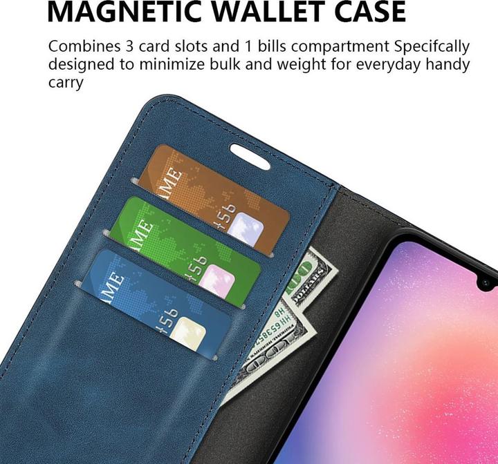 Produktbild CoverKingz Hülle für Samsung Galaxy A16 5G Handyhülle Flip Case Cover Schutz Tasche (Samsung Galaxy A16 5G)