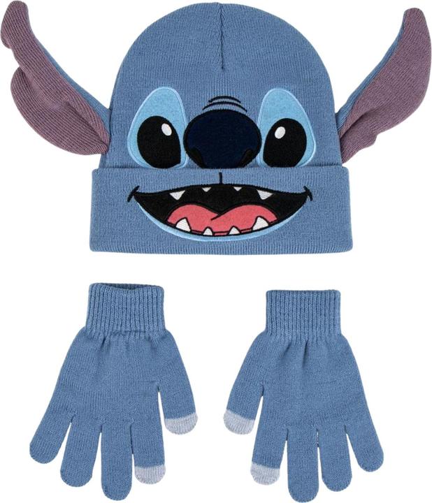 Immagine prodotto Stitch Mütze Und Handschuhe Blau 2 Stücke