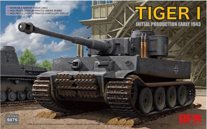 Image du produit Rye Field Model Tiger I 100# production initiale début 1943