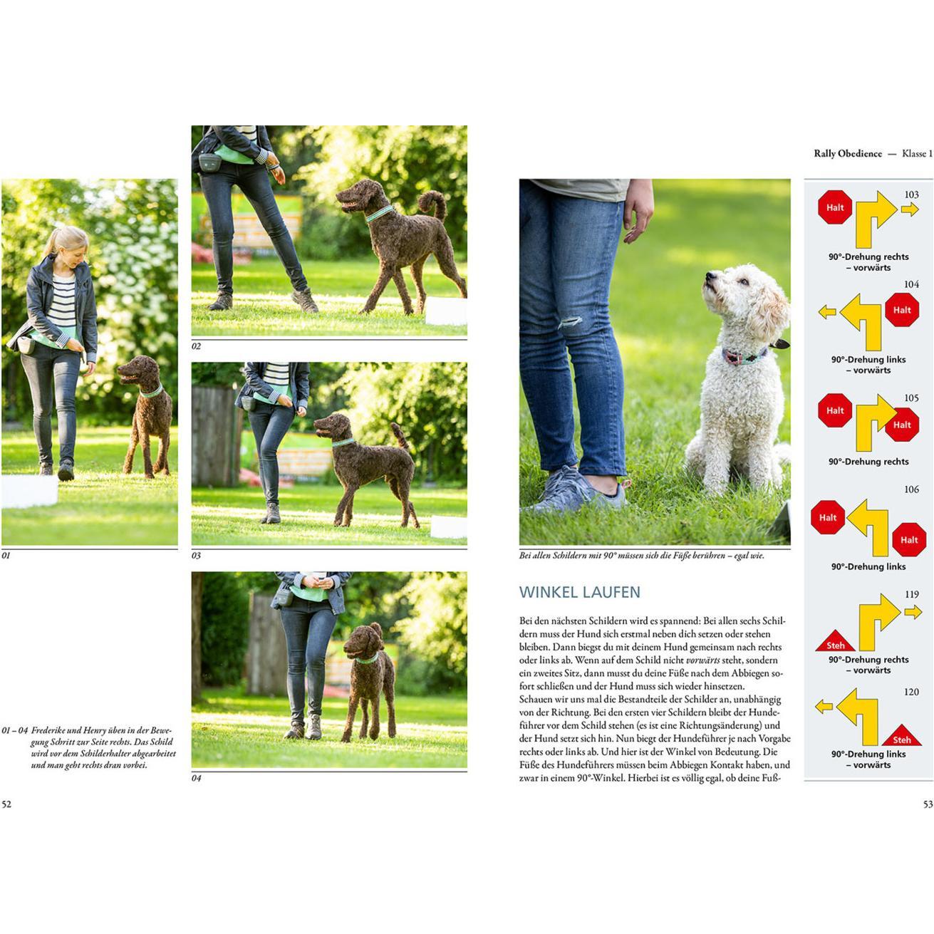 Thumbnail - Rally Obedience, Ratgeber von Sandra Vonderstein