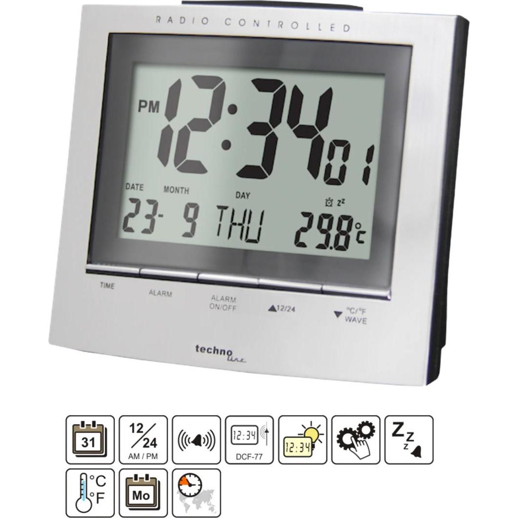 Thumbnail - Technoline Techno Line WT380 Duschtimer Apple Watch Weiss digital, Wetterstation, Weiss