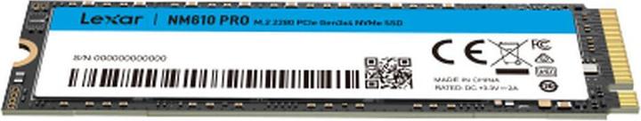 Immagine prodotto Lexar Disque SSD NM610 Pro 500Go - NVMe M.2 Tipo 2280 (500 GB, M.2 2280)