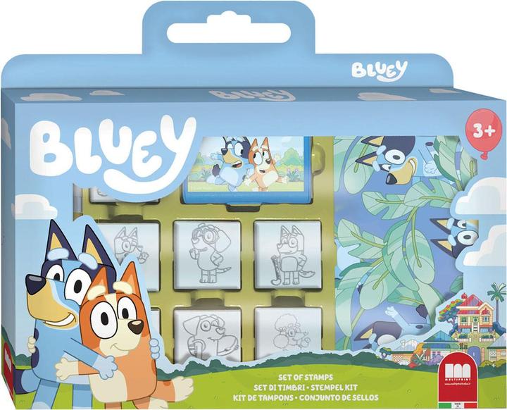 Actual product image Multiprint Stamp set Bluey