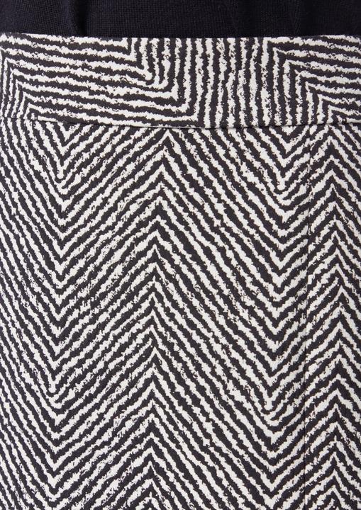 Produktbild Comma Rock Midirock aus Jacquard mit Schlitz (32)