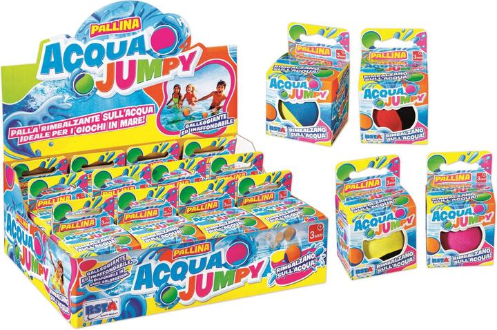 Immagine prodotto Rs Toys Pallina Rimbalzante Acqua Jumpy 6 Colori Assortiti.