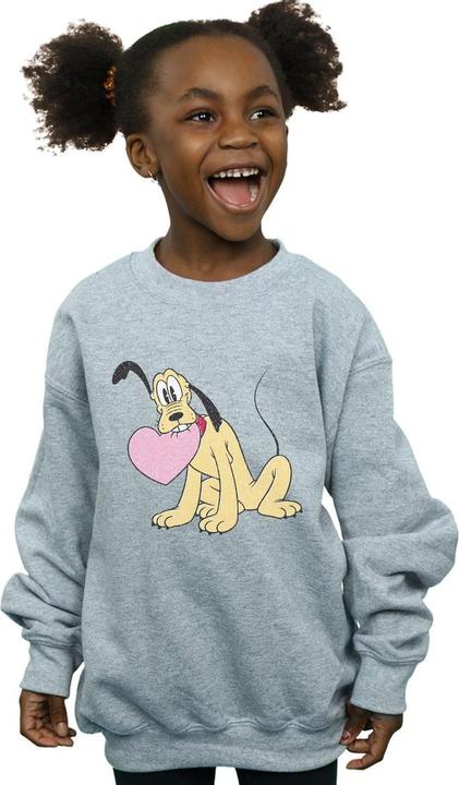 Produktbild Disney Pluto Love Heart Sweatshirt Mädchen (152, 158)