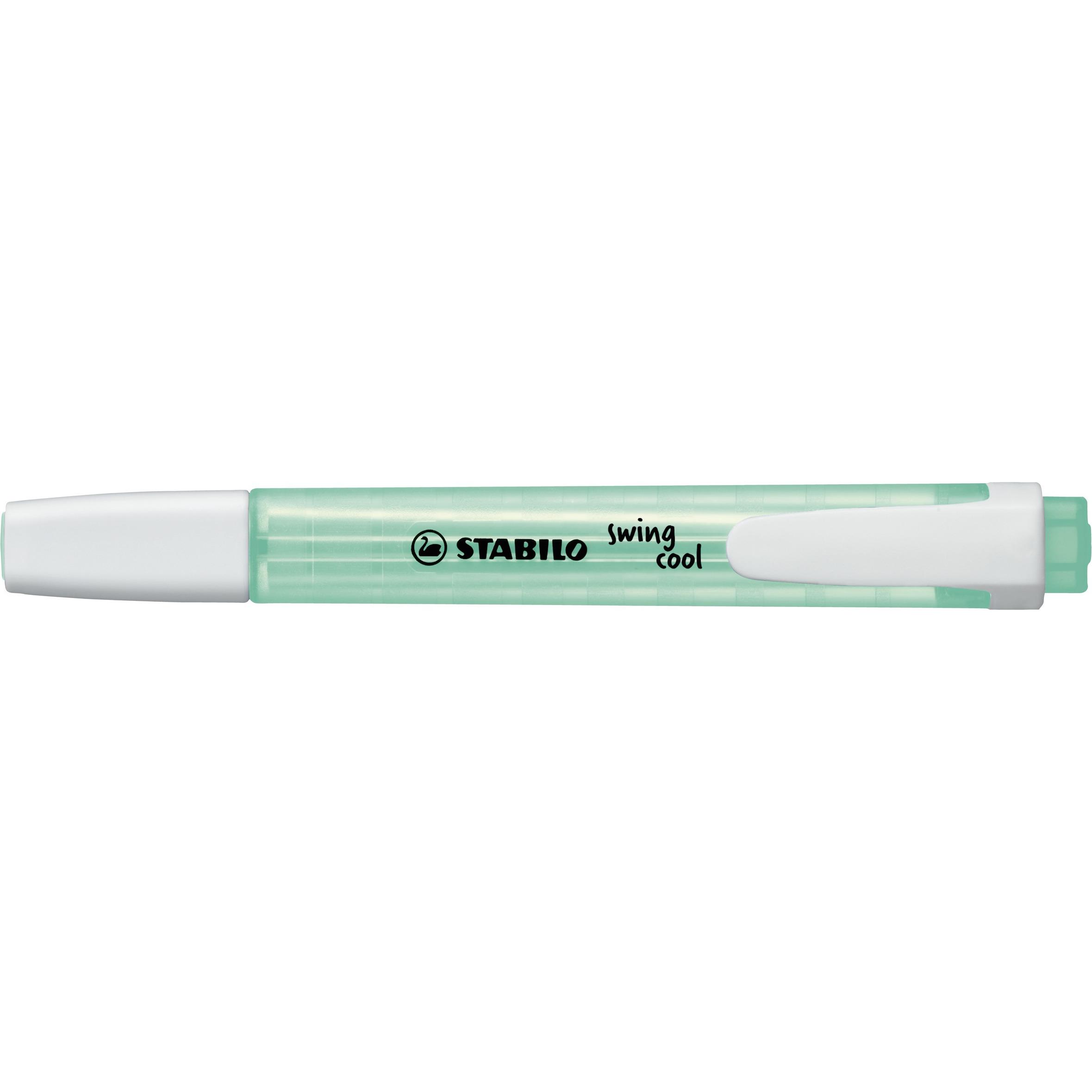 STABILO, Marker, swing cool Textmarker (Türkis, 1 mm, 1 x)